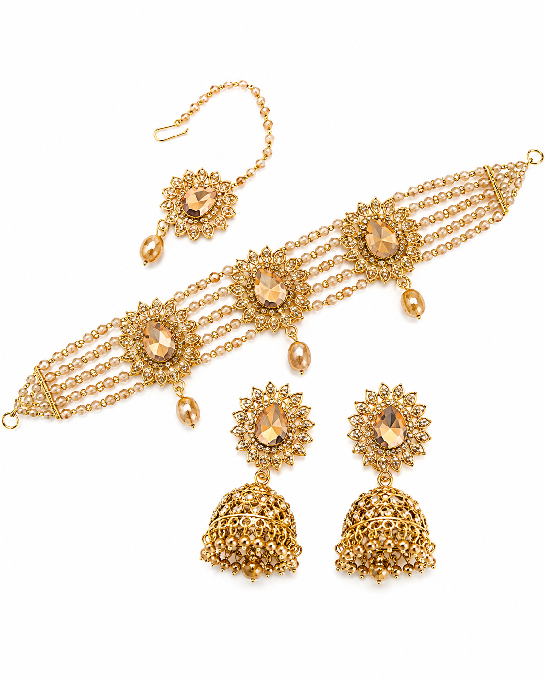 kundan chukar with jhumki