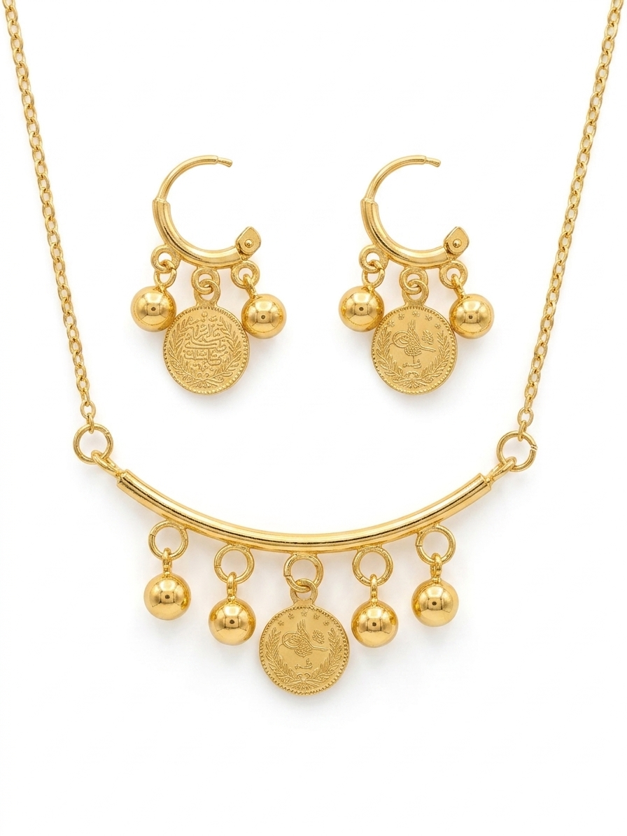Golden Gold Plated Pendant