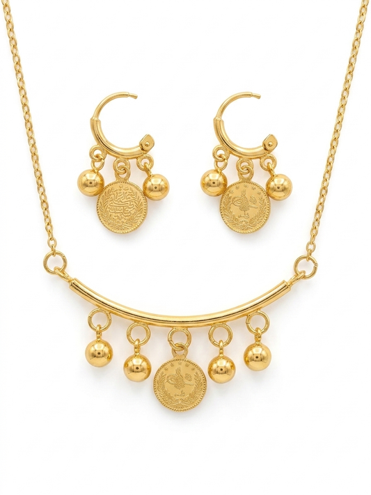 Golden Gold Plated Pendant