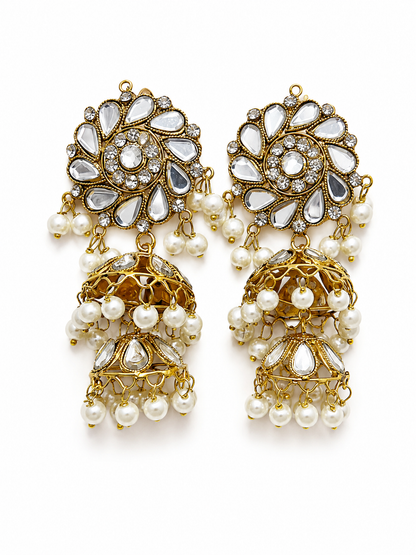 double jhumka
