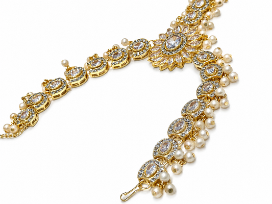 Zircon One Ring And Bracelet