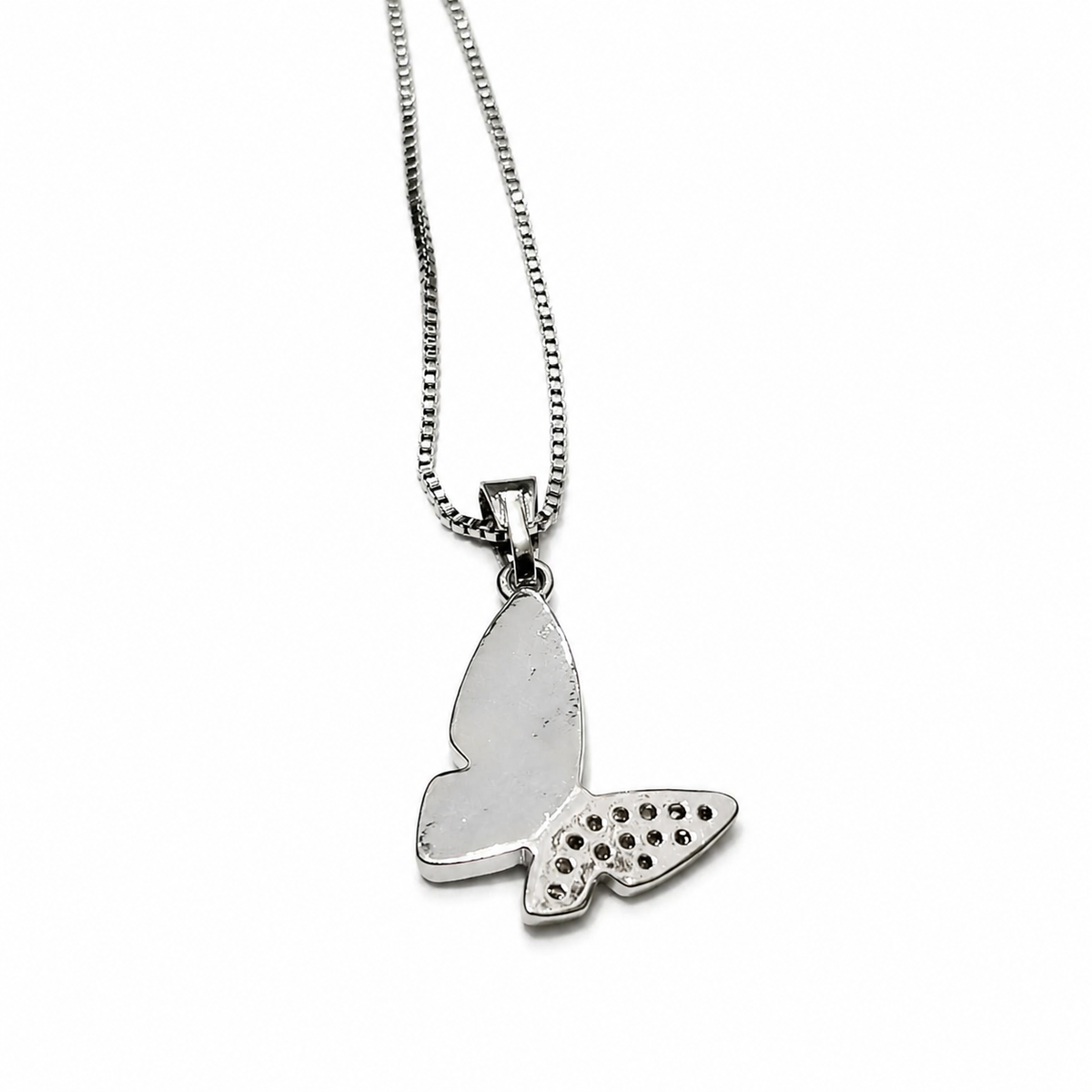 Butterfly Jewelry Set - Earrings & Pendant  Necklace