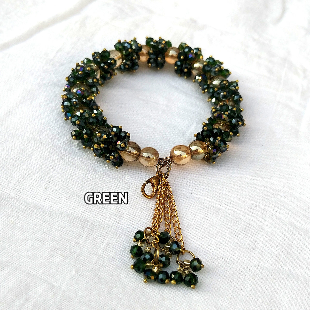 Gajra Bracelet – Traditional Beaded Bracelet